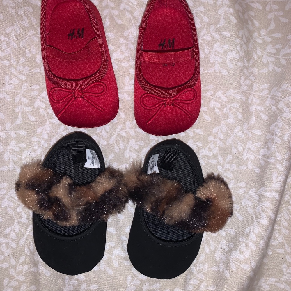 Cute baby Flats bundle of 2 H&M and Macy’s brand